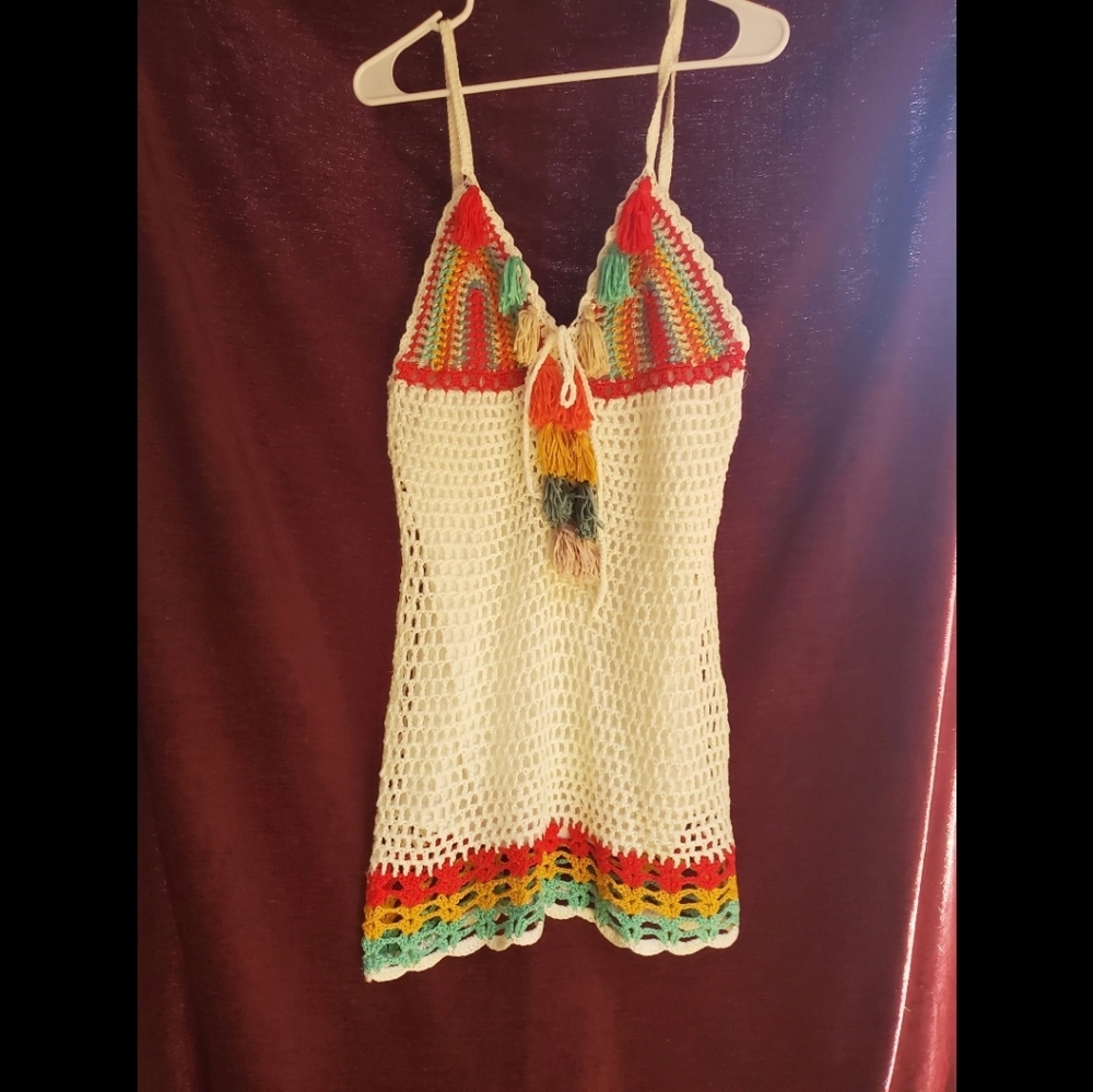 Crochet dress by Fashion Nova